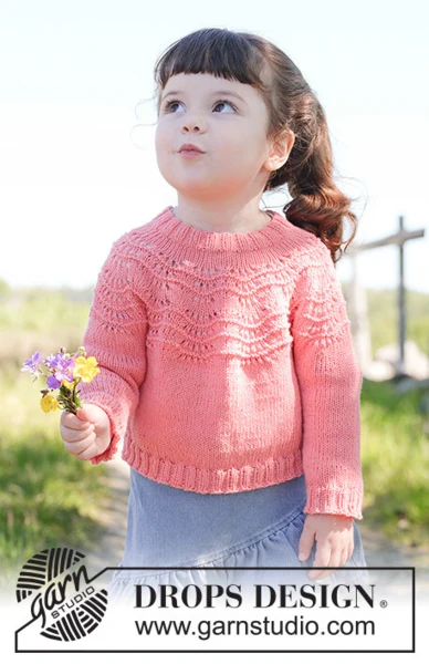 49-8 Coral Charm by DROPS Design